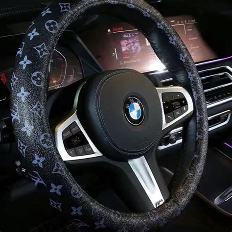 louis vuitton steering wheel cover.